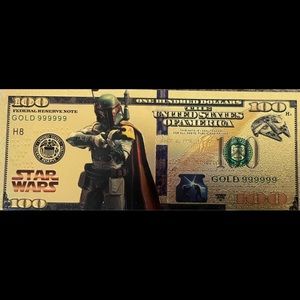 Boba Fett Gold Foil